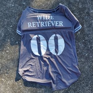 Dog "Wide Retriever" Football Halloween Costume. Size XL